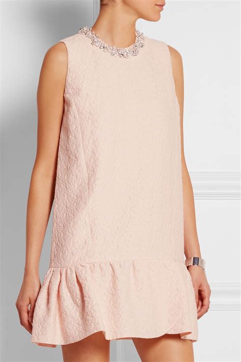 miu miu pink dress|Designer Women's Dresses .